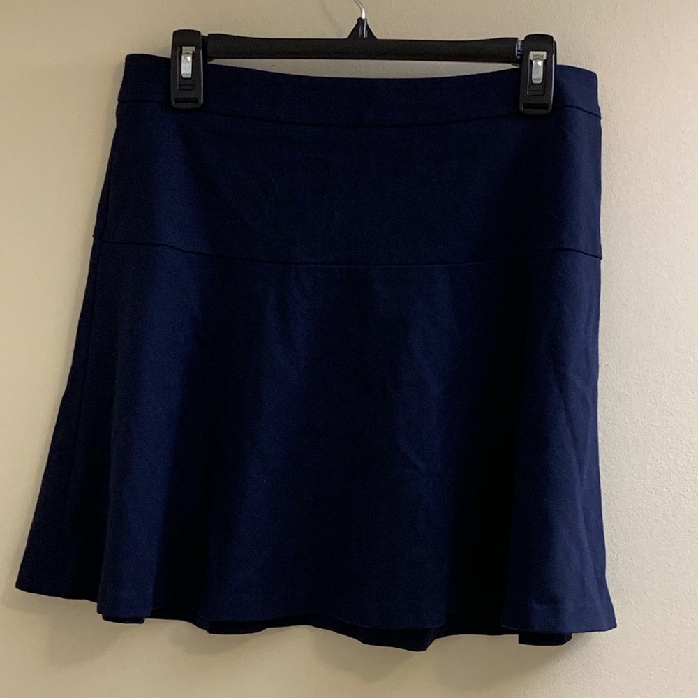 Banana Republic A line Navy Skirt